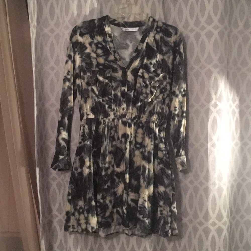 Tie dye Zara dress